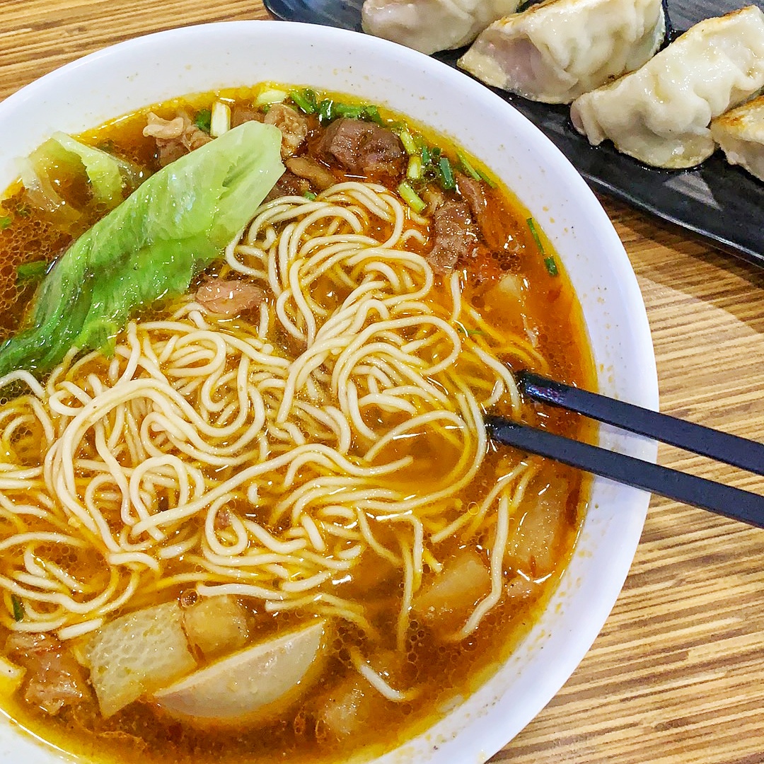 Beef brisket noodles