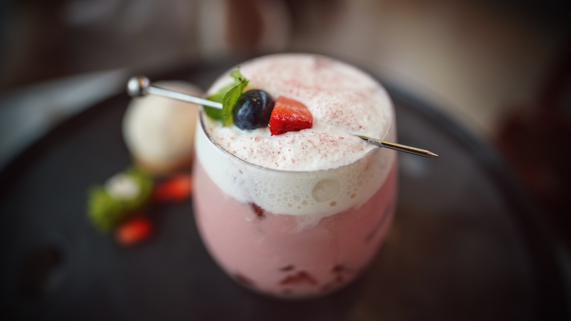 Strawberry milkshake